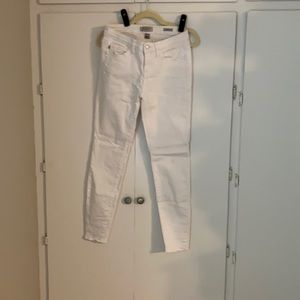 Judy Blue White Skinny Jeans -5/27